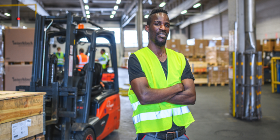 Temp labour in Vancouver forklift worker
